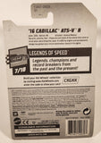 2018 Hot Wheels Legends Of Speed '16 Cadillac ATS-V R Black Die Cast Toy Car Vehicle New in Package