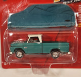 2006 Johnny Lightning Chevy Thunder Rollin' Down The Highway 1964 Chevy Stepside Pickup Truck Green with White Roof Die Cast Toy Car Vehicle with Bonus Mini Car Cover New in Package