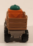 2000 Maisto Hasbro Tonka Lil Chuck & Friends Lil Chuck Milk Truck Orange Brown Die Cast Toy Car Vehicle
