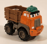 2000 Maisto Hasbro Tonka Lil Chuck & Friends Lil Chuck Milk Truck Orange Brown Die Cast Toy Car Vehicle