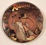 1981 Indiana Jones Raiders Of The Lost Ark 2 1/2" Round Button Pin