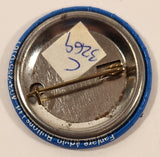 Kidstreet Blue 1 1/4" Round Button Pin