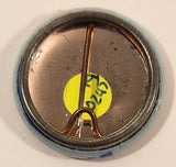 Charlie Chaplin Light Blue 1" Round Button Pin