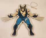 1988 MEG Inc. Marvel Entertainment Group Vacuform Wolverine 12 3/4" x 16" Double Sided Hanging Store Advertising Paper Display