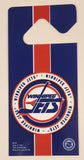 1991 Tag Express NHL Winnipeg Jets 4" x 8 3/4" Plastic Door Hanger
