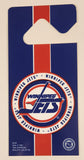 1991 Tag Express NHL Winnipeg Jets 4" x 8 3/4" Plastic Door Hanger