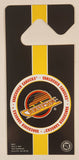 1991 Tag Express NHL Vancouver Canucks 4" x 8 3/4" Plastic Door Hanger