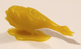 Vintage Yellow Duck 1 1/4" Plastic Toy Figure
