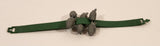 Vintage G.I. Joe Green Belt with Six Grey Grenades Miniature Plastic Toy Action Figure Accessory