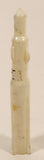 Vintage White Rocket 3" Plastic Toy