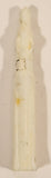 Vintage White Rocket 3" Plastic Toy