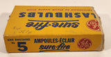 GE General Electric Sure Fire Flashbulbs Opened Box 6 Left