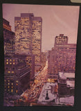 Vintage Foto Carsten Vancouver B.C. Nightscene Downtown Montreal 4 3/4" x 6 1/2" Photograph