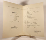Vintage 1959 Canadian Pacific Empress of England Passenger Ship Louis Joseph The Roman Aqueduct Pont du Guard, Nimes 6 3/4" x 9 5/8" Dinner Menu