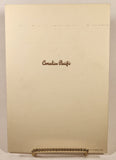Vintage 1959 Canadian Pacific Empress of England Passenger Ship Louis Joseph The Roman Aqueduct Pont du Guard, Nimes 6 3/4" x 9 5/8" Dinner Menu
