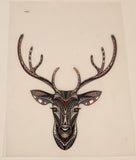 Thermal Sticker On Clothes Iron On Heat Transfer Patch Deer