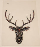 Thermal Sticker On Clothes Iron On Heat Transfer Patch Deer