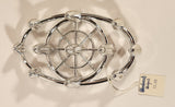 Vintage Colonial Candle Company of Cape Cod Inc Hyannis Mass. No. 11 Silver Oval Candle Holder for Flower Taper Candles New in Box