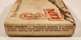 Vintage 1958 Trans-Pacific Marketing Honolulu Hawaii The Hawaiian Card Game Kapu In Box with Sleeve