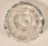 Diamond Shaped Clear Glass Perfume Bottle