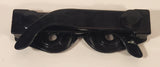 Vintage The Spectator No 520 Toy Magnifying Binocular Glass Black Plastic Made in Hong Kong