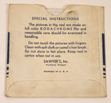 Vintage 1940s Sawyer's View-Master 219 Hollywood California U.S.A. Picture Reel in Sleeve