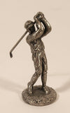 Fame Products Golfer Swinging Golf Club 2" Pewter Metal Chess Figure Replacement Piece