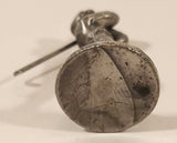 Fame Products Golfer Swinging Golf Club 2" Pewter Metal Chess Figure Replacement Piece