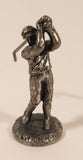 Fame Products Golfer Swinging Golf Club 2" Pewter Metal Chess Figure Replacement Piece