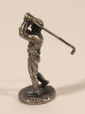 Fame Products Golfer Swinging Golf Club 2" Pewter Metal Chess Figure Replacement Piece