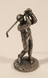 Fame Products Golfer Swinging Golf Club 2" Pewter Metal Chess Figure Replacement Piece