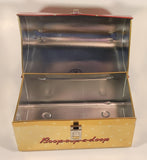 2003 Vandor King Features Syndicate Betty Boop It's Showtime! Boop-oop-a-doop Dome Tote Tin Metal Lunch Box
