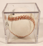 1990s Rawlings Cal Ripkin Jr. #8 Baltimore Orioles Official Ball American League Gene A. Budig Baseball in Display Case