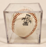 1990s Rawlings Cal Ripkin Jr. #8 Baltimore Orioles Official Ball American League Gene A. Budig Baseball in Display Case