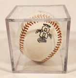 1990s Rawlings Cal Ripkin Jr. #8 Baltimore Orioles Official Ball American League Gene A. Budig Baseball in Display Case