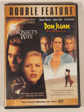 Double Feature The Astronaut's Wife and Don Juan DeMarco Two DVD Movie Film Discs - USED
