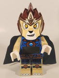 2013 Lego Kids Legend of Chima Laval Lion with Cape Character 10 1/2" Tall Plastic Digital Alarm Clock