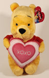 Danawares Disney Winnie The Pooh XOXO Pink Heart Pillow 10" Tall Stuffed Plush Toy New with Tag