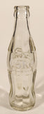 Vintage Coca-Cola Coke Cola White Lettering 6 1/2 Fl. Oz Heavy Clear Glass Bottle