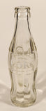 Vintage Coca-Cola Coke Cola White Lettering 6 1/2 Fl. Oz Heavy Clear Glass Bottle