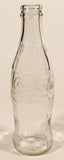 1970s Coca-Cola Classic Coke 10 Fl Oz. Embossed Clear Glass Bottle No Deposit No Return Not To Be Refilled