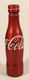 2009 Coca-Cola Coke 250 mL Red Aluminum Metal Bottle FULL