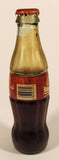 1990s Coca-Cola Classic Coke 237 mL Glass Bottle FULL