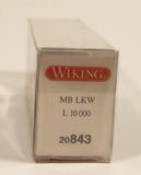 Wiking Mercedes-Benz LKW L 10000 Truck Dark Red Brown 1/87 Scale Die Cast Toy Car Vehicle New in Box