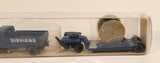 Wiking Bussing mit Tiefladeanhanger Siemen 27852 Truck and Trailer with Cable Spool Blue 1/87 Scale Die Cast Toy Car Vehicle New in Box