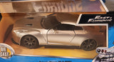 2015 Jada Fast & Furious Brian's Nissan GT-R (R35) Silver Grey Die Cast Toy Car Vehicle New in Box
