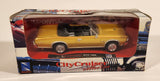 2011 New Ray City Cruiser Collection 1966 Pontiac GTO Convertible Gold 1/43 Scale Die Cast Toy Car Vehicle New in Box