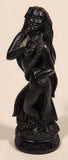 Vintage Coco Joe's Hawaii Hula Girl Dreams 5" Tall Carved Lava Rock Figurine Sculpture
