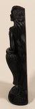 Vintage Coco Joe's Hawaii Hula Girl Dreams 5" Tall Carved Lava Rock Figurine Sculpture