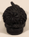 Vintage Coco Joe's Hawaii #222 Menehune Pi-Nui or The Sleepy One Laying 5 1/4" Long Carved Lava Rock Figurine